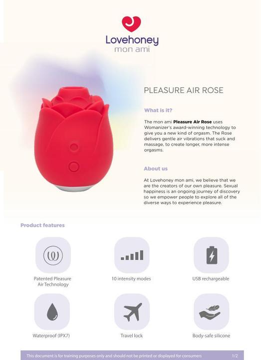 Image du produit Lovehoney Mon ami Rose