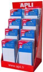 Image du produit Apli Assortiment d'étiquettes, en présentoir