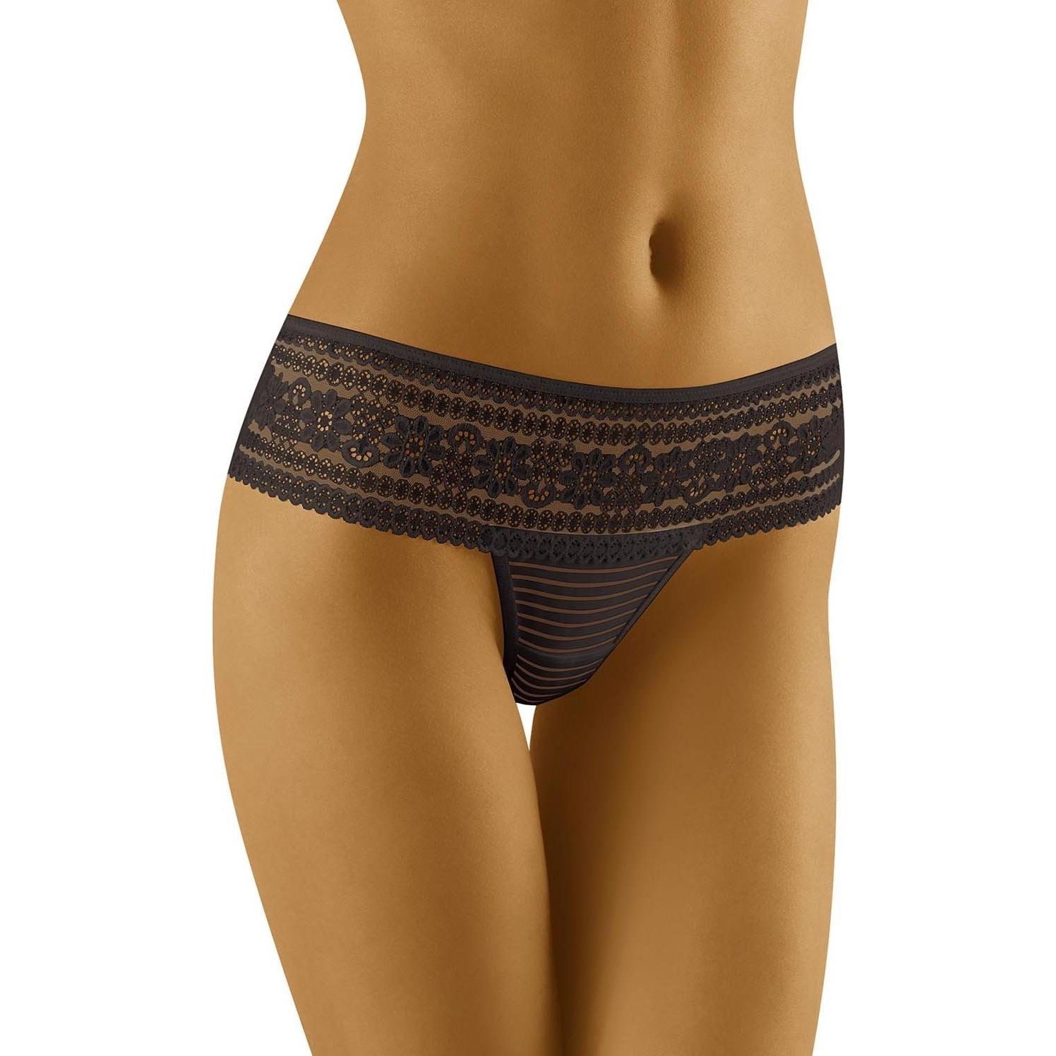 Wolbar, Damen, Unterhosen, Strings model 156587, Schwarz, (S)