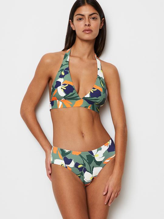 Actual product image Marc O'Polo Ystad triangle bikini top (Fine MOP Stripe)