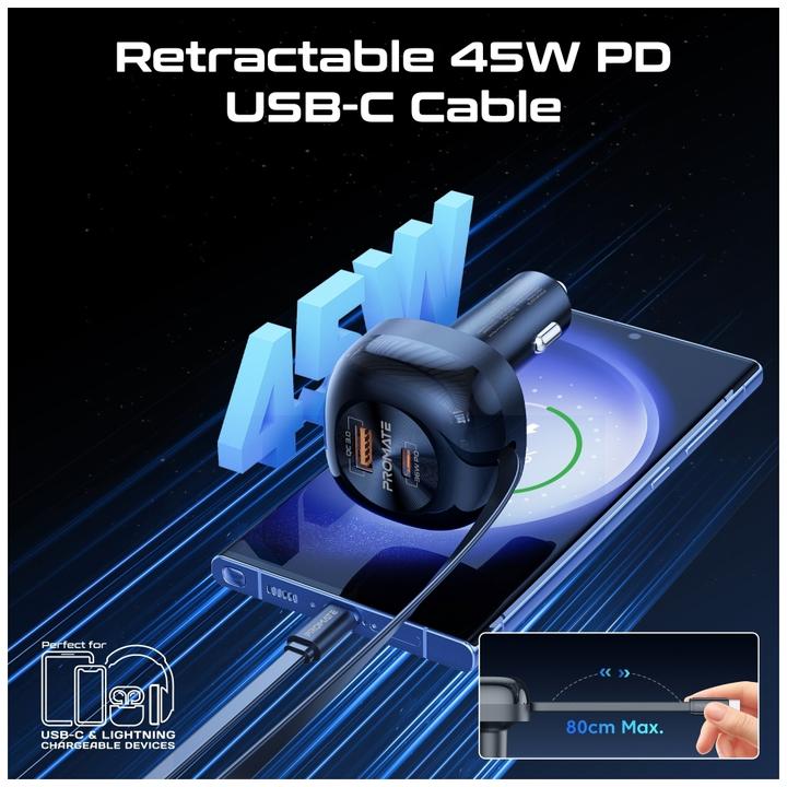 Immagine prodotto ProMate Caricabatterie da auto PowerDrive-RC65