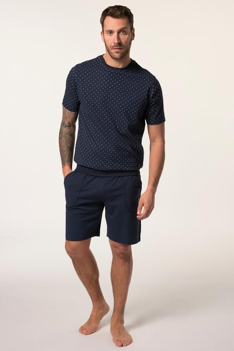 Produktbild JP1880 JP 1880 Schlafanzug, Bauchfit, Alloverprint, T-Shirt, Shorts (8XL)