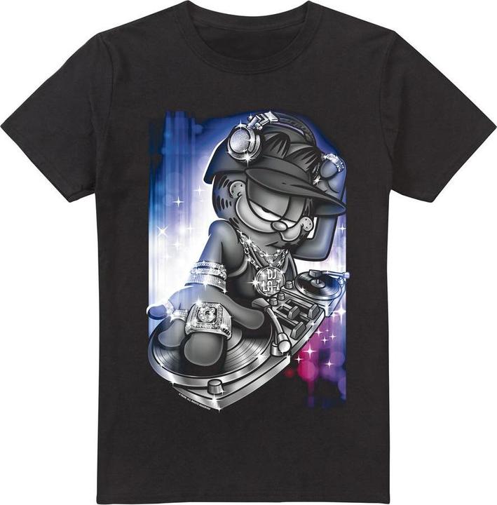 Immagine prodotto Garfield DJ Lazy Maglietta Uomo (4XL)
