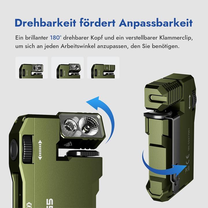 Image du produit Wuben G5 (3.73 cm, 400 lm)