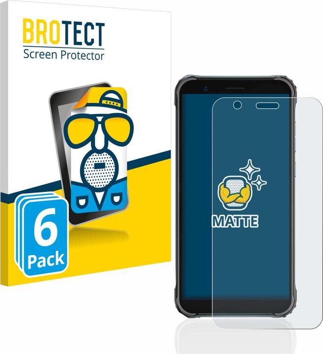 Produktbild BROTECT Entspiegelungs-Schutzfolie Displayschutz Matt (6 Stück, Blackview BV4900 Pro)