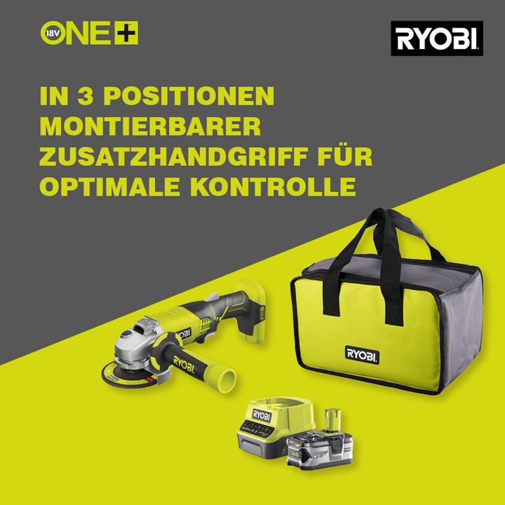 Actual product image Ryobi Šlifuoklis R18AG-140S (115 mm)