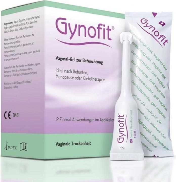 Actual product image Gynofit Humidifying gel (60 ml, Intimate gel)