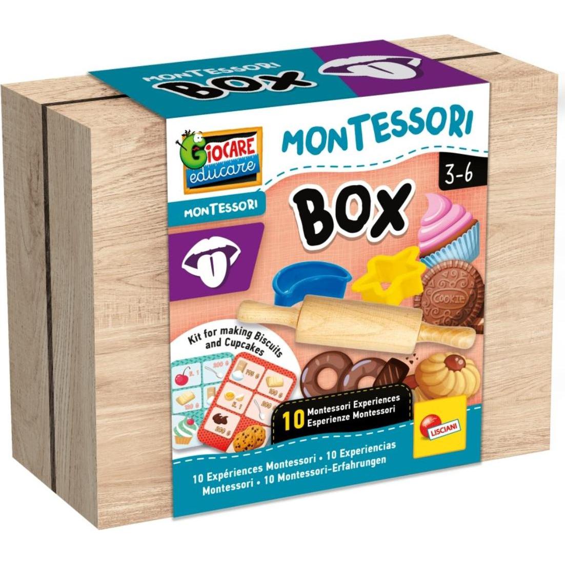 Lisciani Montessori Box Taste (Italienisch)