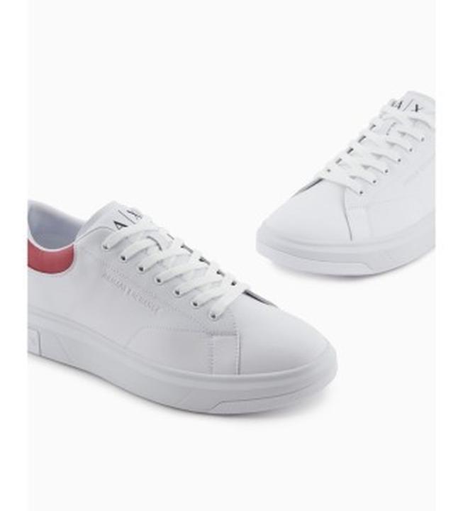 Image du produit Armani Exchange Baskets en Cuir à Lacets Action (43.5)