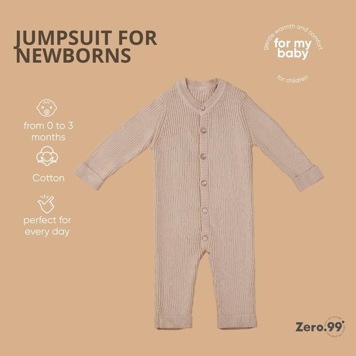 Image du produit Zero.99 Grenouillère pour nouveau-né (50, 56, 62, 68)