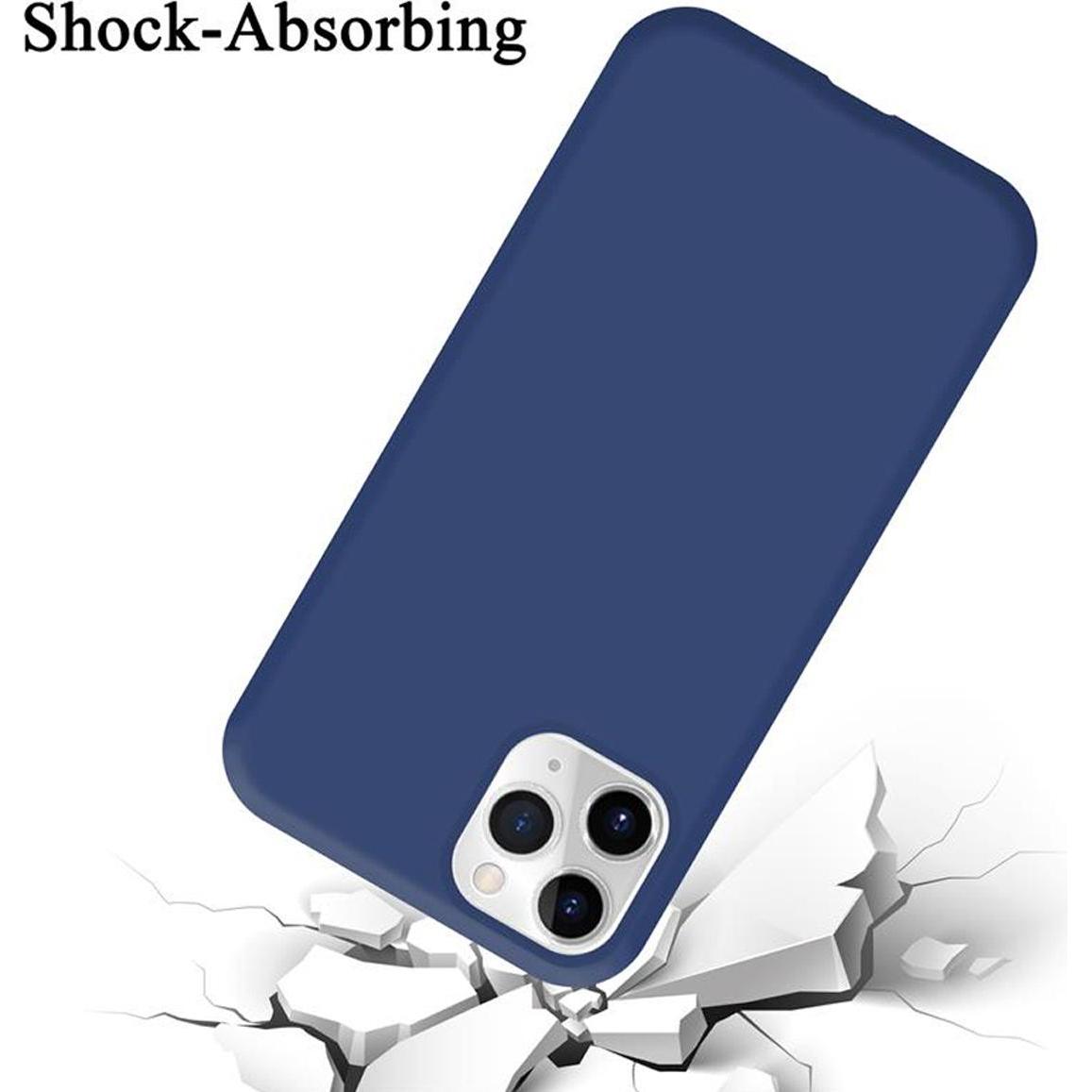 Thumbnail - Cadorabo TPU Liquid Silicone Case Cover (Apple iPhone 11 Pro), Smartphone Hülle, Blau