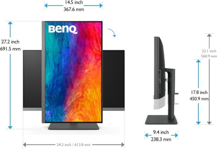 Image du produit BenQ PD2706U (3840 x 2160 pixels, 27")