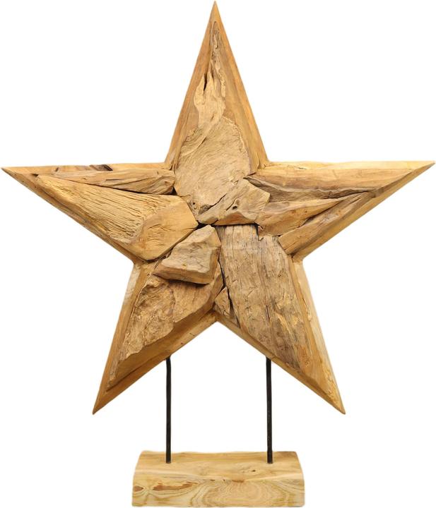 Decofinder Holz Natur H: 68 cm