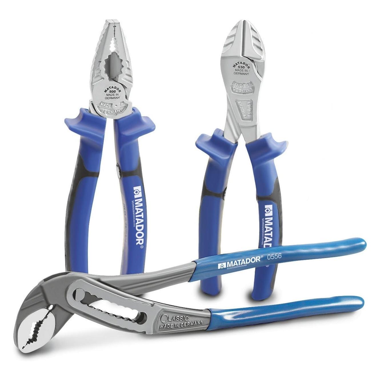 Matador, Zange, 05569030 Werkstatt Zangen-Set 3teilig (300 mm)
