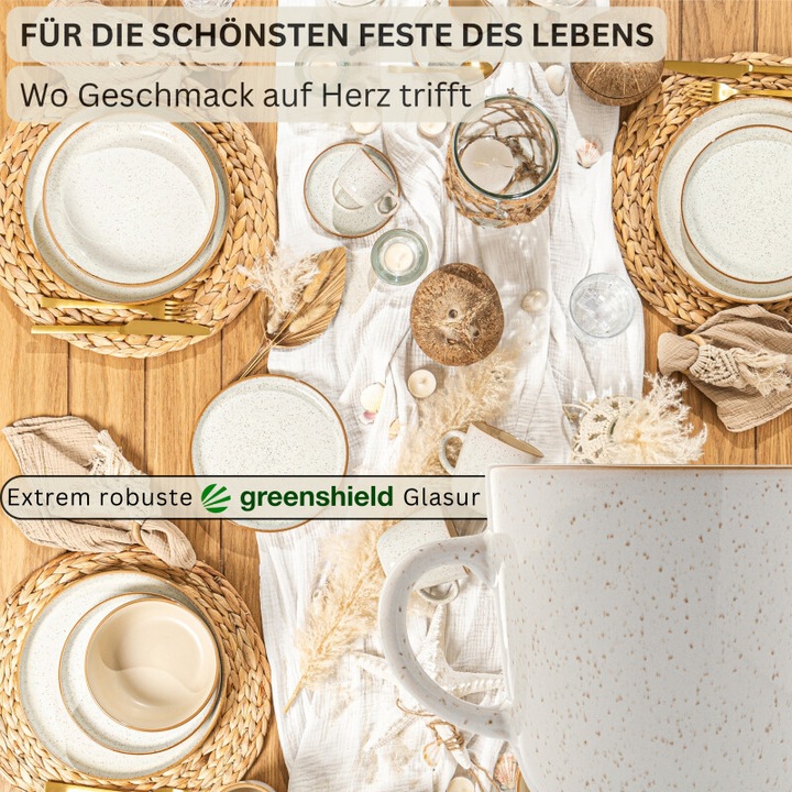 Produktbild Sänger Kaffeebecher Set Rio Creme (430 ml, 4 x)