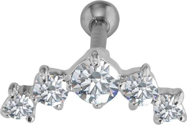 Produktbild Bijouteria Ohrpiercing (Edelstahl, Messing, Zirkonia)