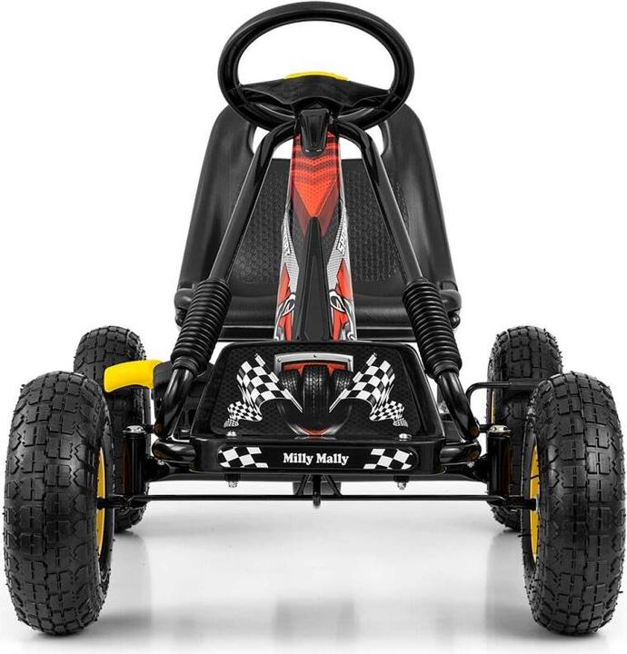 Actual product image Mally Kinder-Gokart Milly Thor Schwarz