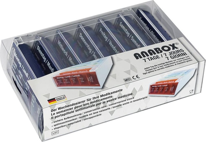 Immagine prodotto Anabox Medidispenser 7days blu