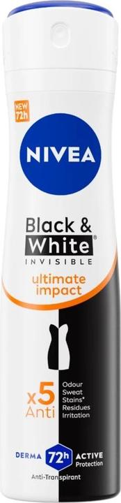 Produktbild NIVEA Deodorant Spray Black & White Ultimate Impact (Spray, 150 ml)
