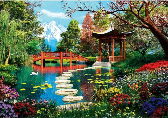 Actual product image Clementoni Fuji Garden (1000 pieces)