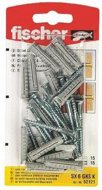Actual product image Fischer SX expansion dowel (15 pcs.)