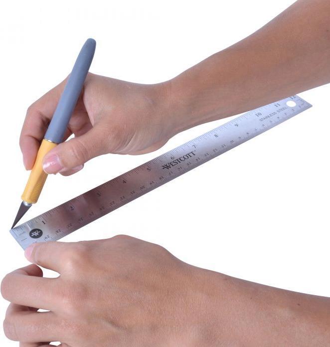 Produktbild Westcott Metall-Lineal (30 cm)