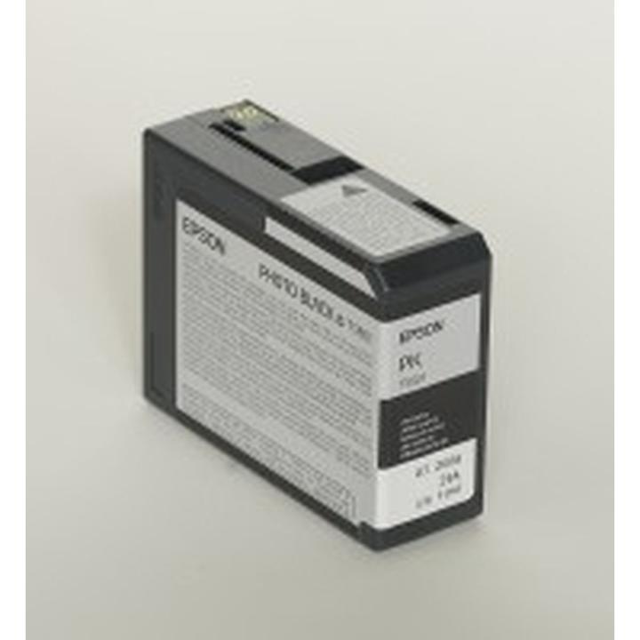 Actual product image Epson T5801 (PBK)