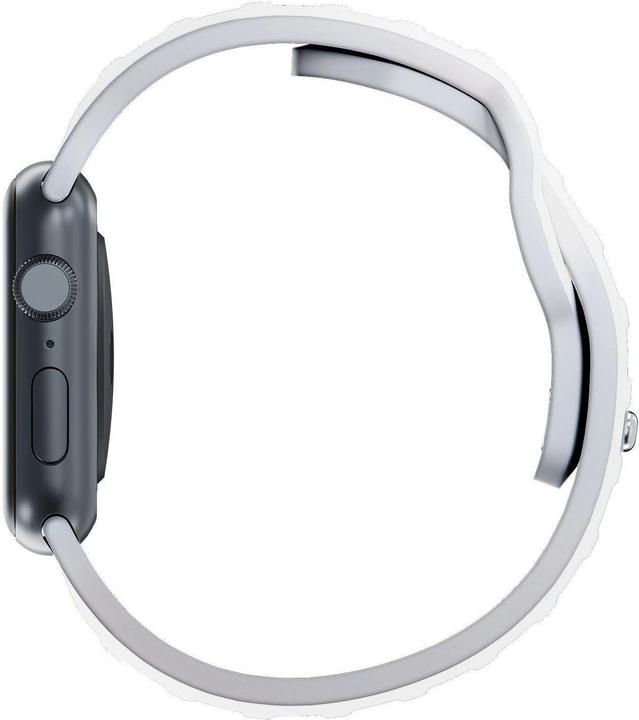 Produktbild 3MK Silicone Watch Strap biały/white dla Apple Watch 42/44/45/49mm (Edelstahl, Silikon)