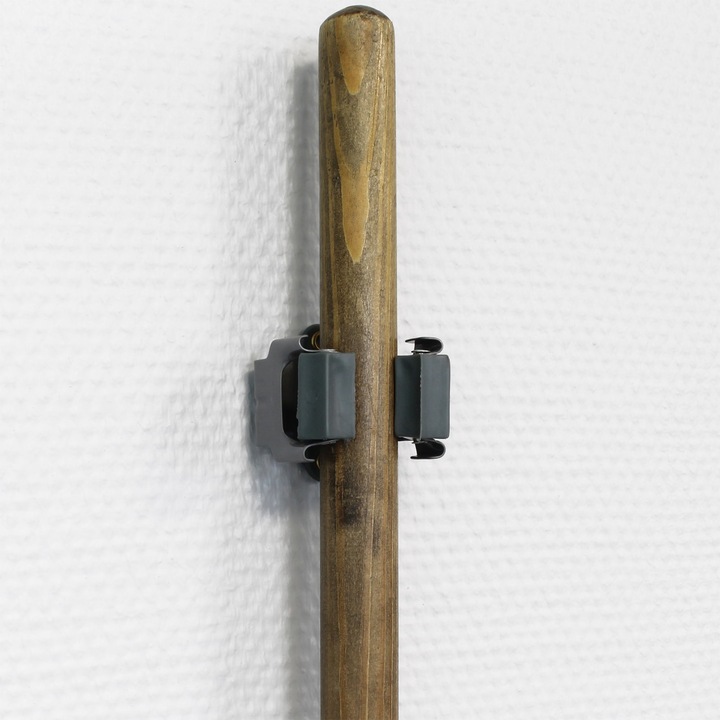 Image du produit Wiltec Jeu de 20 Accroche-balai mural Acier Support Porte-balai mural pour outils de nettoyage et jardinage