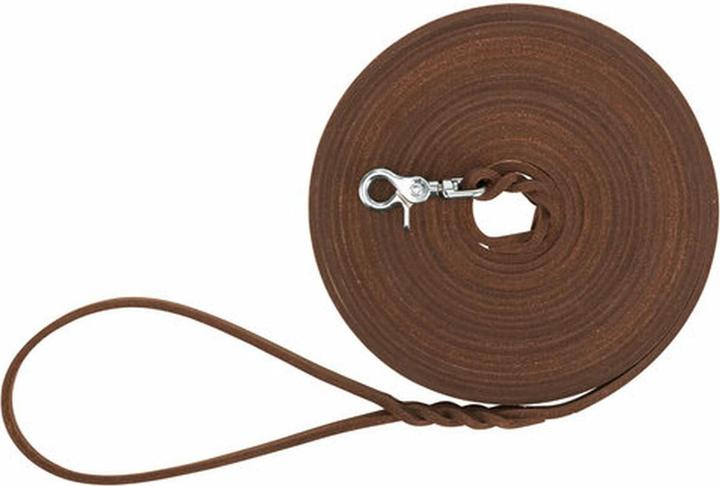 Trixie Rustic Fettleder Schleppleine (L, S, Hund)