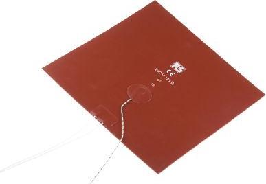 Produktbild RS PRO Heater Mat, ThermCp, 200 x 200mm, 176W