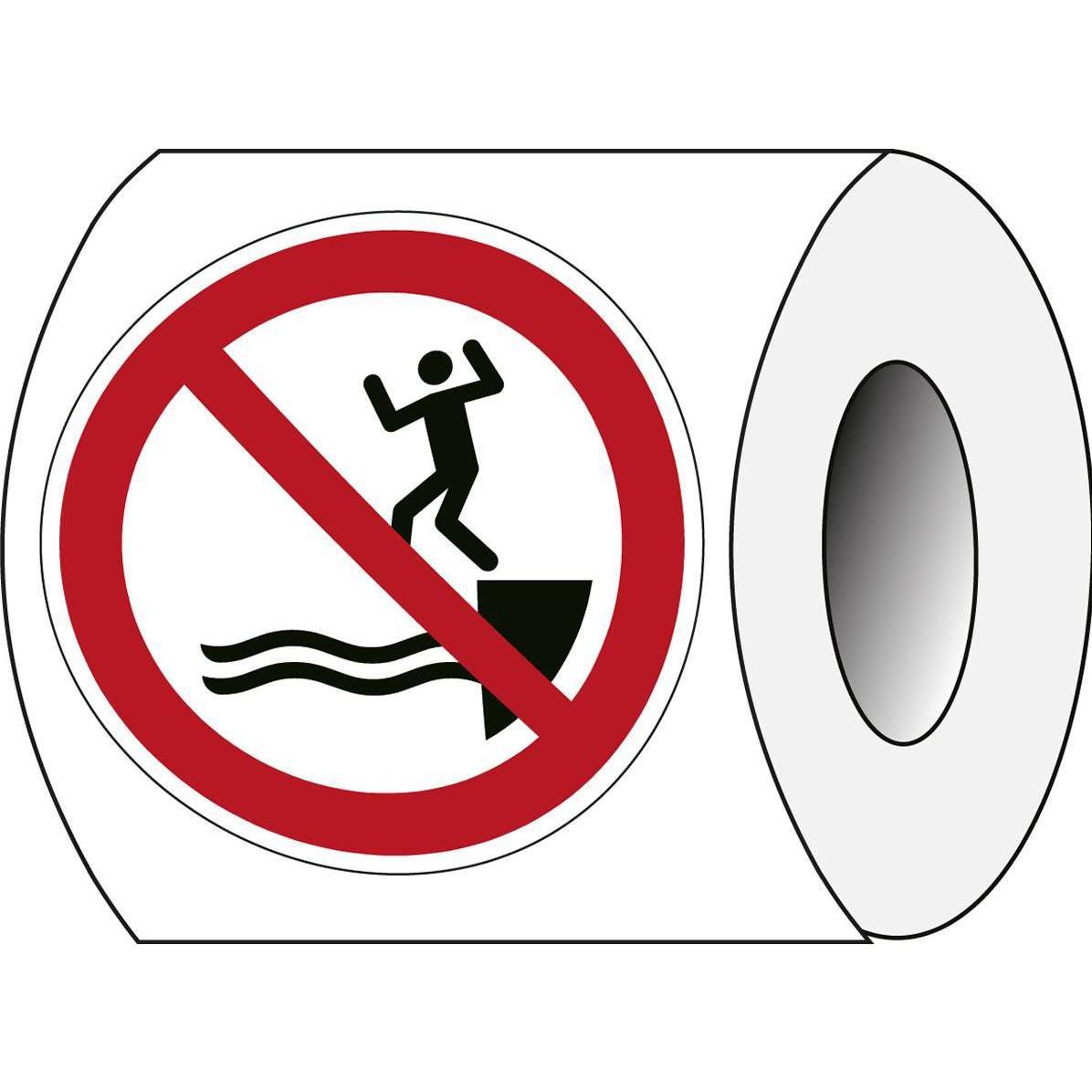 Thumbnail - Brady, Sicherheitskennzeichnung, ISO-Sicherheitsschild - Nicht in das Wasser springen