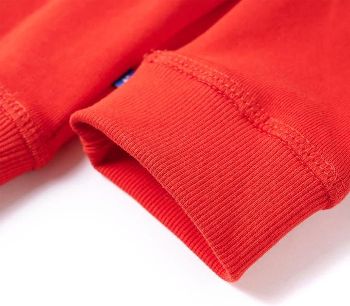 Image du produit VidaXL Sweat à capuche enfant rouge 92,Composition : 92 % coton. 8 (92)