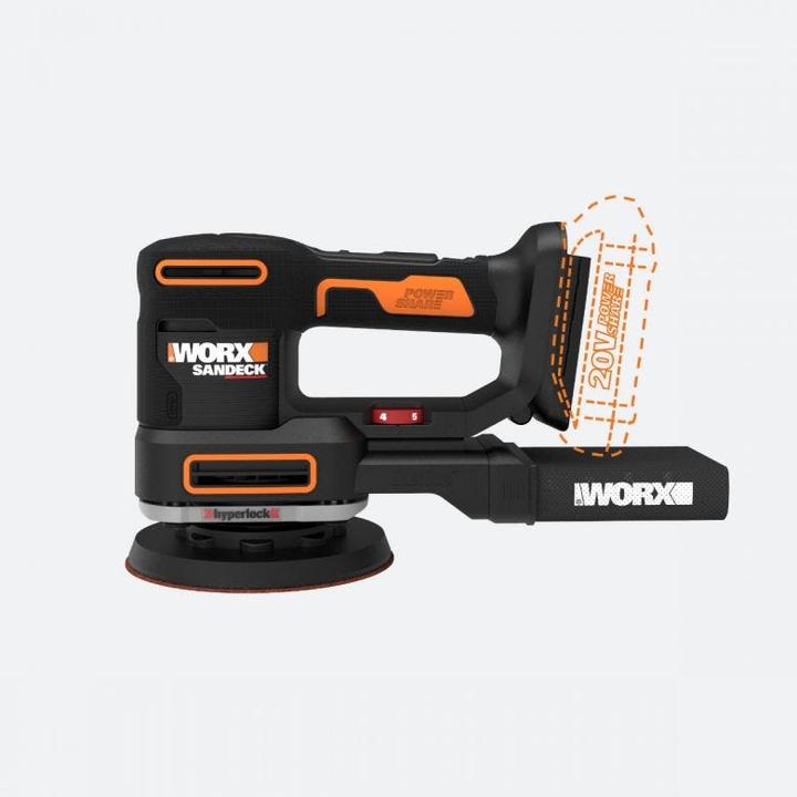 Produktbild Worx WX820.9 20V Akku-Multifunktionsschleifer (Multischleifer)
