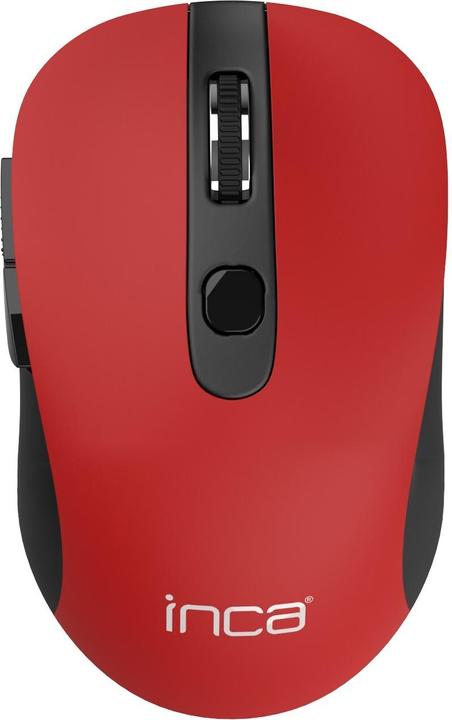 Actual product image Inca Mouse IWM-233RK SILENT WIRELESS MAUSE (SILENT MOUSE) Red (Wireless)