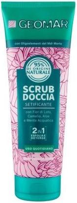 Geomar Duschpeeling Silky 2 in 1 Peeling und Cleanser 95% natürlichen Ursprungs Vegane Formel Dermatologica (250 ml)