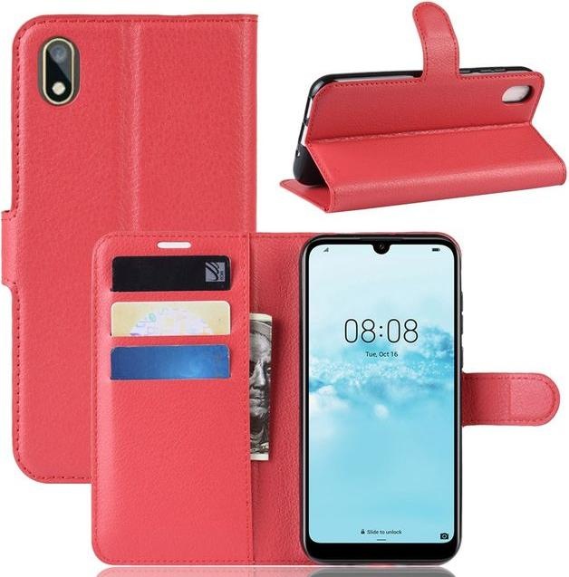Produktbild MU Classic Litchi Leder Bookcover Series (Huawei Y5 (2019))