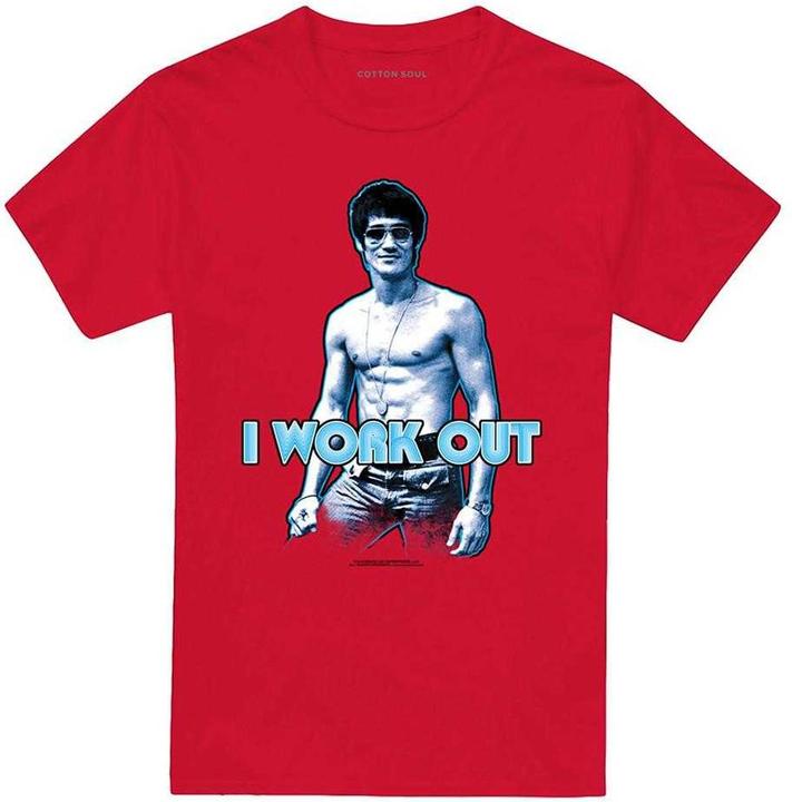 Produktbild Bruce Lee I Works Out TShirt (M)