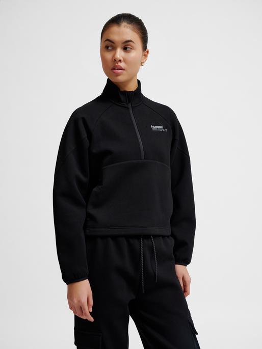 Produktbild hummel Hmltech Fleece Women Boxy Half Zip (M)