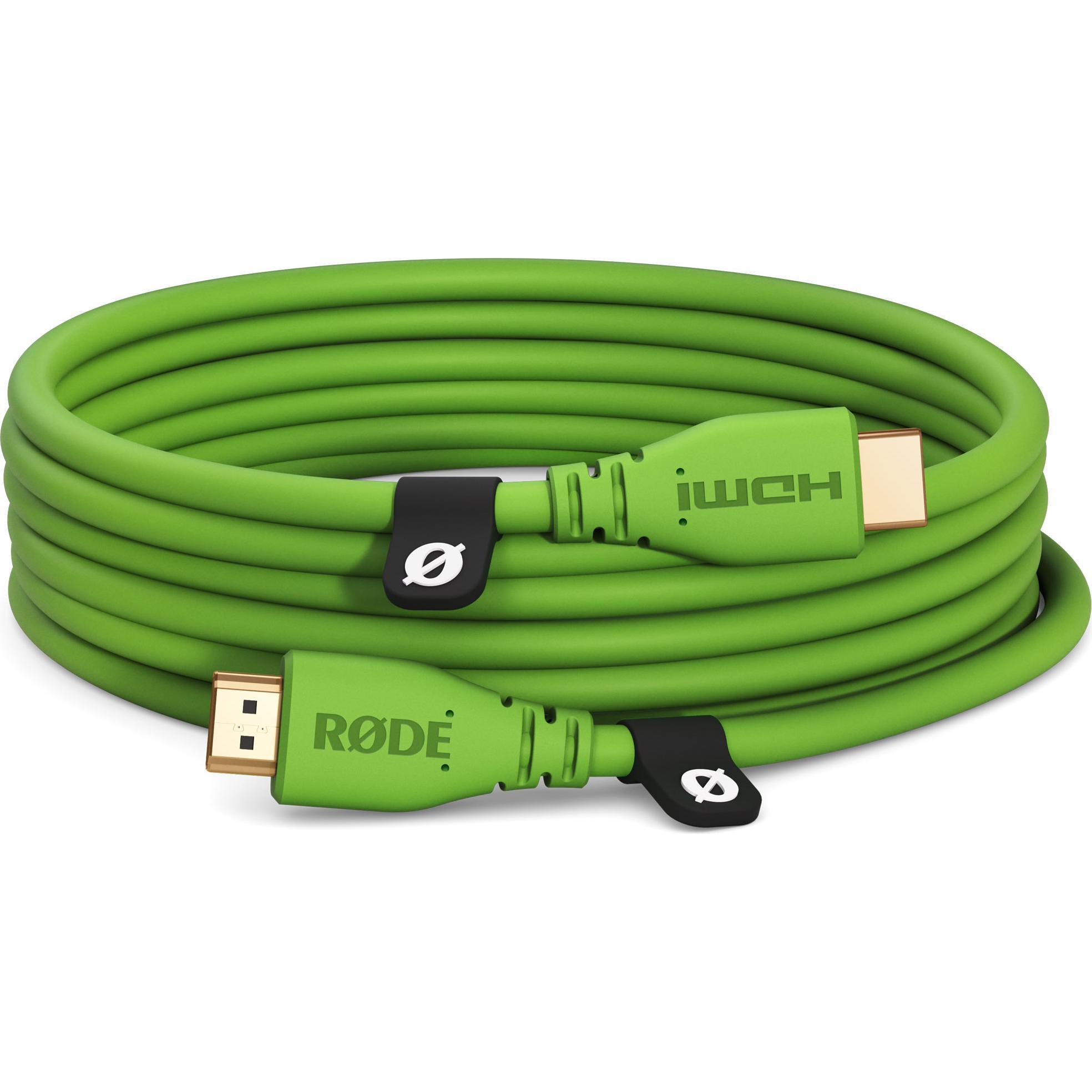 RØDE HDMI-3 Green (3 m, HDMI), Video Kabel