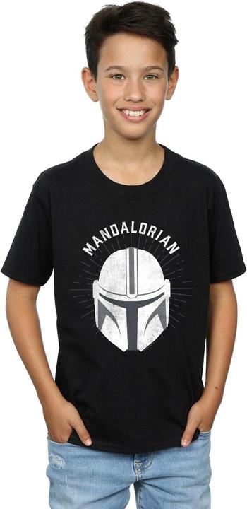 Produktbild Star Wars The Mandalorian Helmet TShirt Jungen (116)