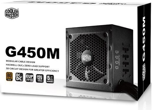 Produktbild Cooler Master G450m (450 W)