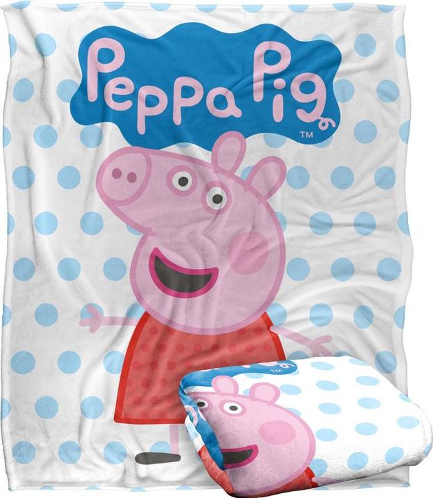 Peppa Pig - Couverture (152 x 127 cm)