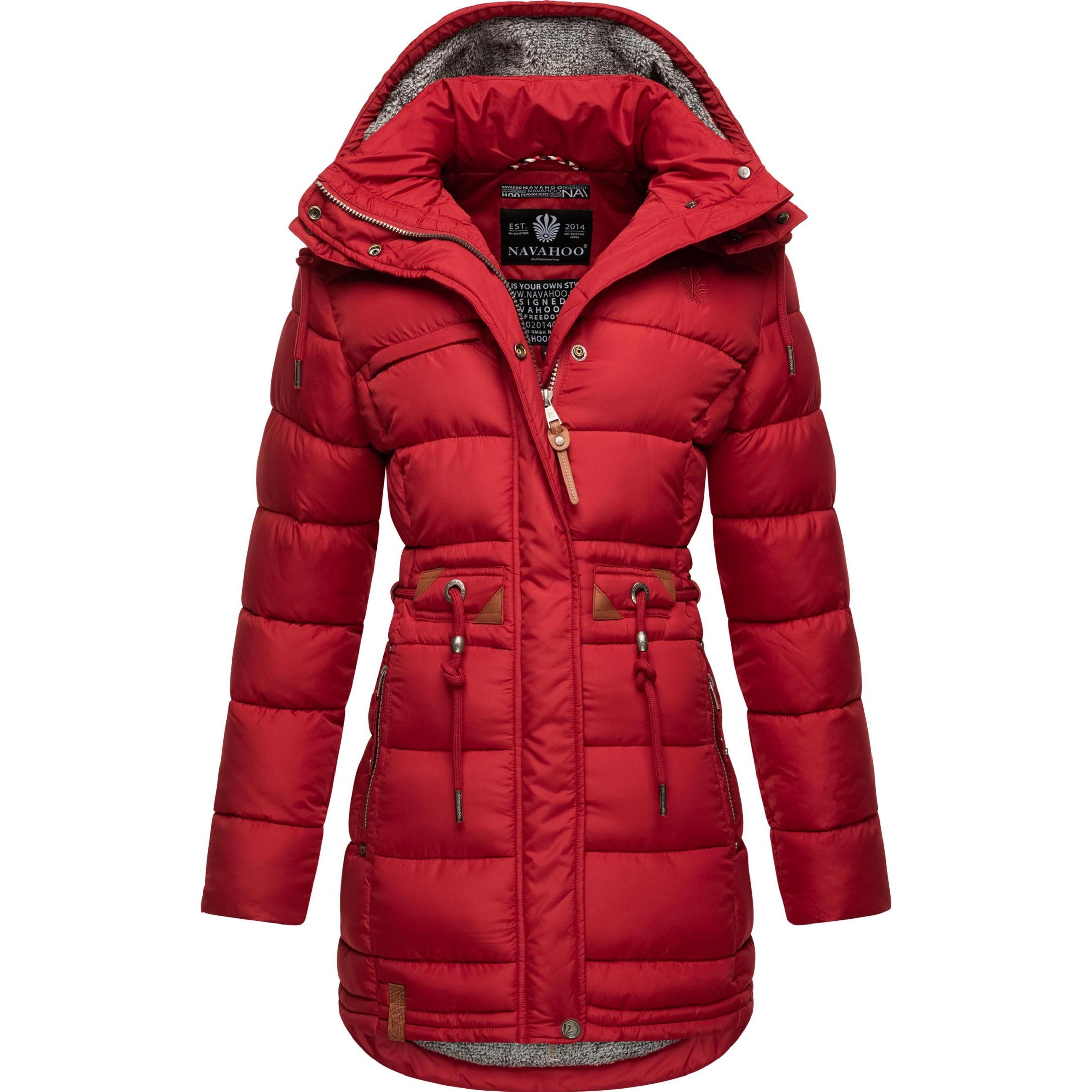 Navahoo, Damen, Jacke, Daliee (XXL), Rot, XXL