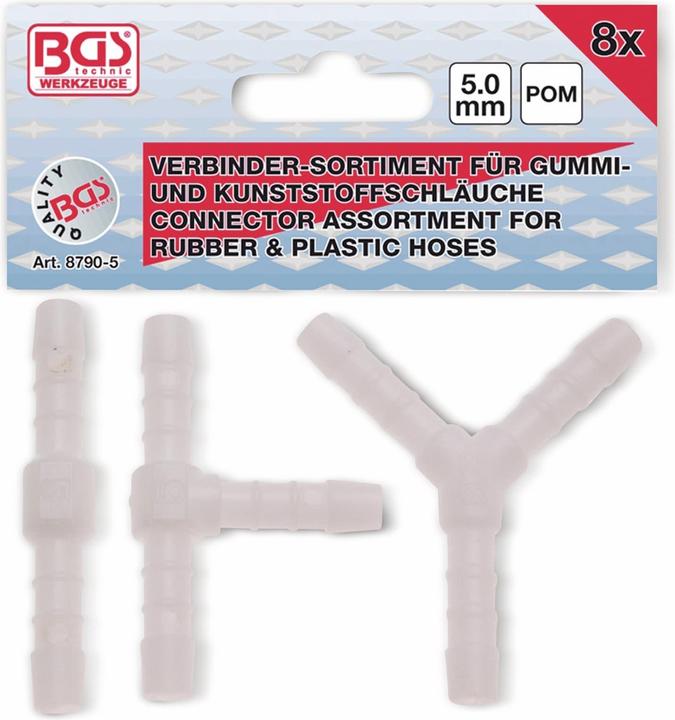 Produktbild BGS Schlauchverbinder-Sortimente (Schlauchverbinder, 3 mm)