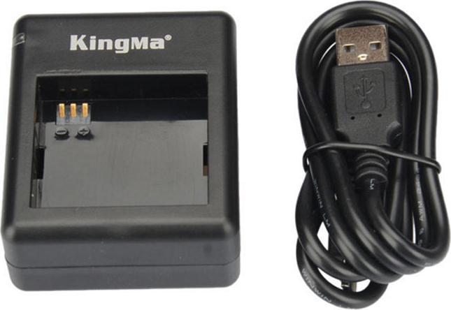 Actual product image Hermex Xiaomi Yicam Action Camera KingMa replacement battery 2 battery charger