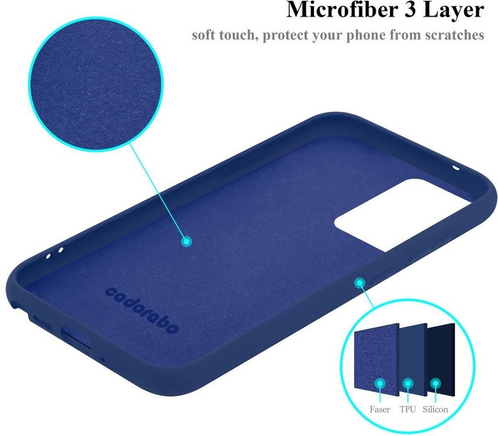Produktbild Cadorabo TPU Liquid Silicone Case Cover (Samsung Galaxy Note 20+)