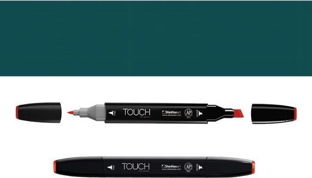 Shinhan Felt-tip pen BG9 Blue Grey 9 double point (1x)