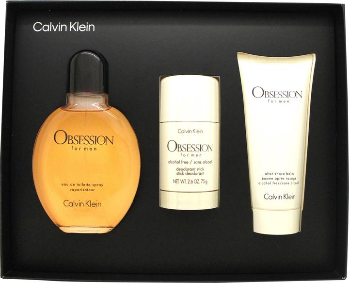 Immagine prodotto Calvin Klein Obsession for Men Eau de Toilette Spray con Deodorante e Dopobarba