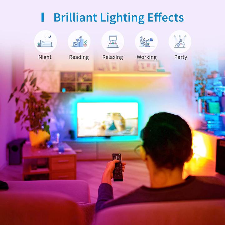 Produktbild Meross LED Streifen (Mehrfarbig, 0.20 cm, Indoor)